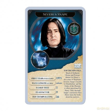 Winning Moves Harry Potter - Top Trumps 30 Greatest Witches and Wizards English