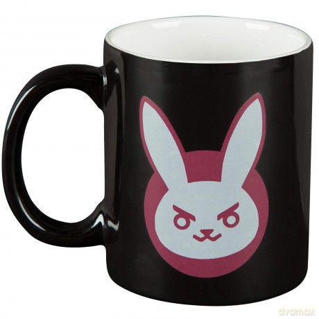 Jinx Overwatch - D.Va Mug Black/Pink, 325 ml