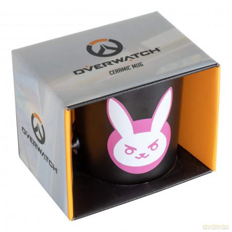 Jinx Overwatch - D.Va Mug Black/Pink, 325 ml