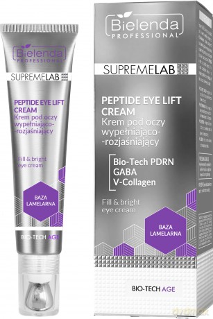 BIELENDA PROFESSIONAL Supremelab Bio-Tech Age Krem pod oczy wypełniająco-rozjaśniający 15 ml