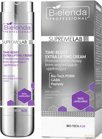 BIELENDA PROFESSIONAL Supremelab Bio-Tech Age Przeciwzmarszczkowy krem wygładzająco-ujędrniający 45 ml
