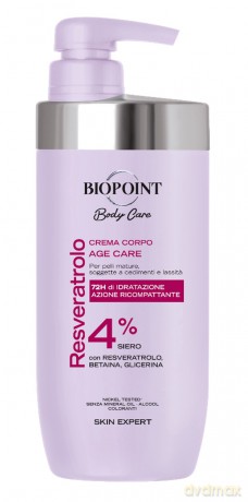 BIOPOINT Body Care Krem do ciała przeciwstarzeniowy Resveratrol 500 ml