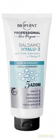 BIOPOINT Professional Hair Program Hyalu-3 Odżywka do włosów z kwasem hialuronowym 350 ml