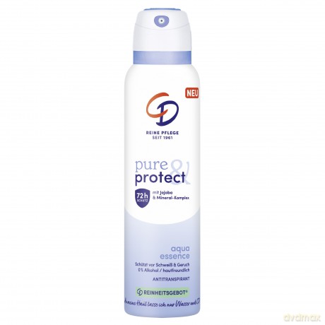 CD DEO SPRAY 150ml PureProtect Aqua Essence