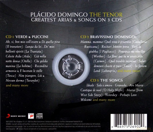 Placido Domingo: Best of Plácido Domingo [3CD]