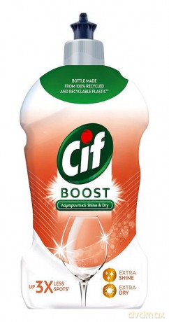CIF NABŁYSZCZACZ 450ML DO ZMYWARKI