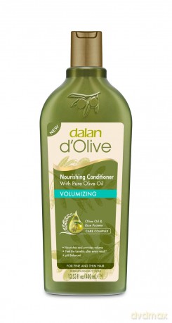 DALAN d`Olive Odżywka do włosów dodająca objętości 400 ml