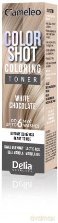 DELIA Cameleo Color Shot Toner do włosów White Chocolate 75 ml