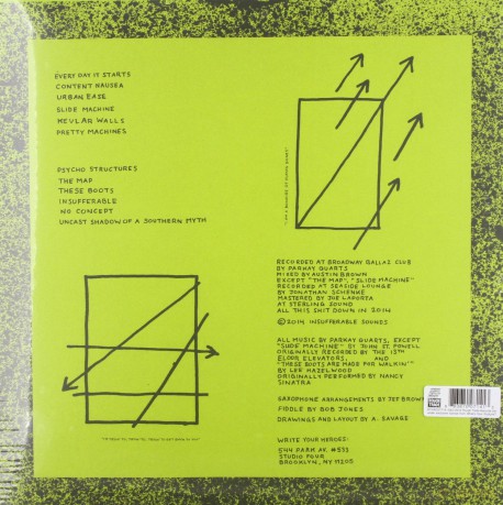 Parquet Courts: Content Nausea [Winyl]