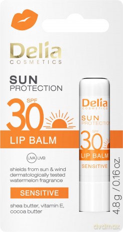 DELIA SUN PROTECT.Pomadka ochronna SPF30 4.8g