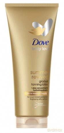 DOVE BALSAM do ciała 200ml Samoopal. Light Medium