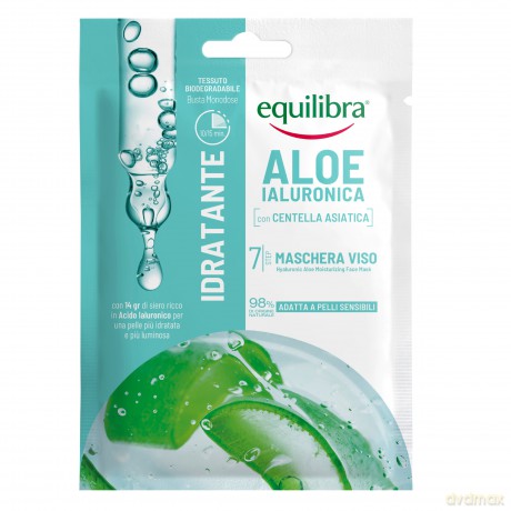 EQUILIBRA ALOE Maska do twarzy