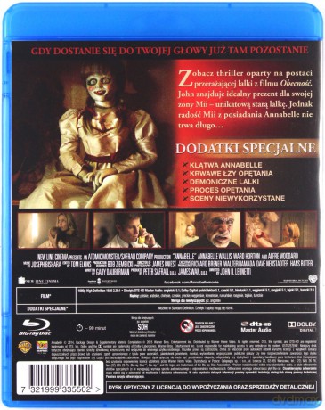Annabelle [Blu-Ray] 