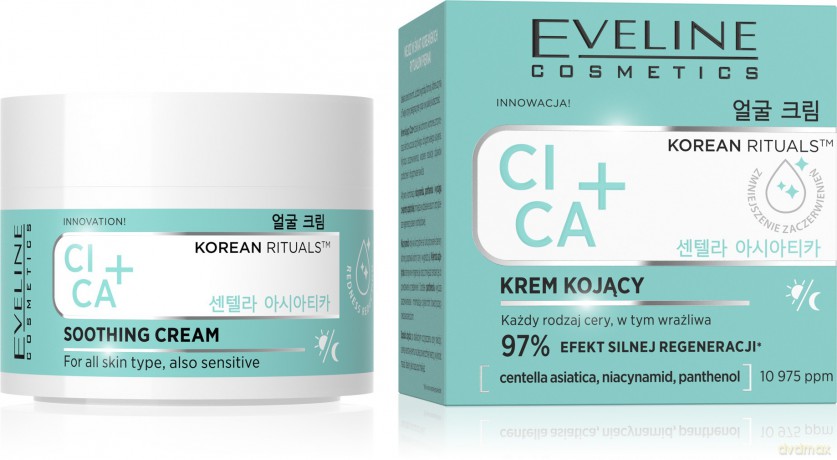 EVELINE KOREAN RITUALS Cica Krem kojący dz/n 50ml