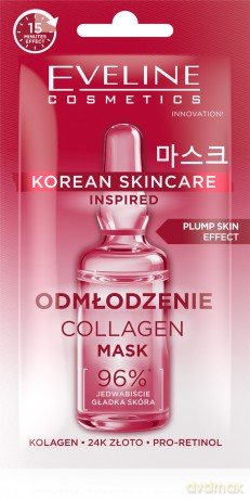 EVELINE KOREAN SKINCARE Collagen Mask 8ml