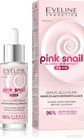 EVELINE Pink Snail Nawilżające serum Jelly Slime 30 ml