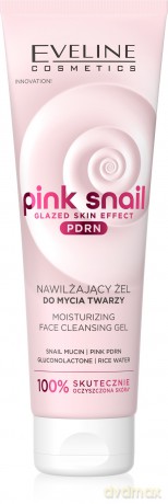 EVELINE Pink Snail Nawilżający żel do mycia twarzy 140 ml