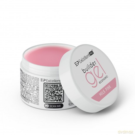 EXCELLENT PRO Builder Gel Economic Milk Pink 50g
