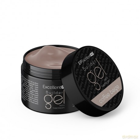 EXCELLENT PRO Builder Gel with Thixotropy Coffee Beige 50g
