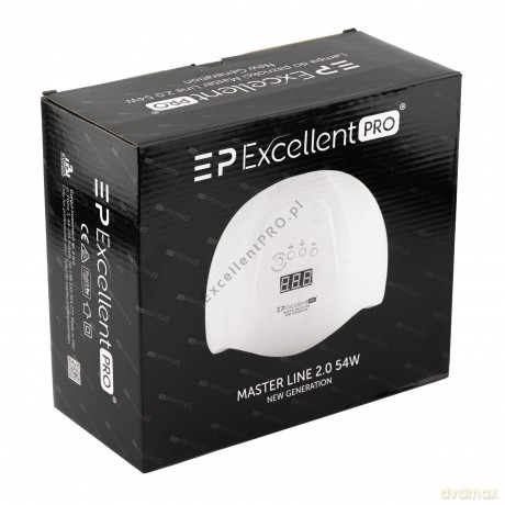 EXCELLENT PRO Lampa do paznokci 54W Master line 2.0 biała