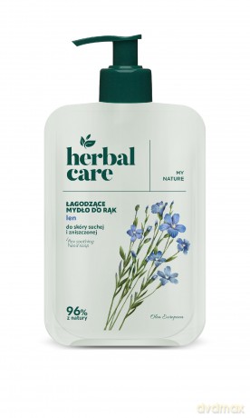 FARMONA Herbal Care Łagodzące Mydło do rąk do skóry suchej i zniszczonej - Len 500 ml