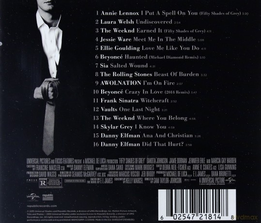 Fifty Shades Of Grey soundtrack (Pięćdziesiąt Twarzy Greya) (PL) [CD]