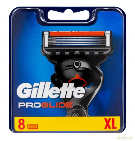 GILLETTE Fusion 5 Proglide Ostrza wkłady wymienne do maszynki do golenia dla mężczyzn 1 op. - 8 szt.