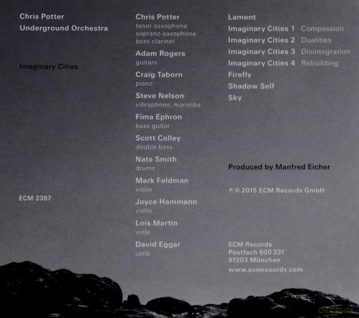 Chris Potter: Imaginary Cities [CD]