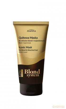 JOANNA Blond System Qultowa maska do włosów blond i rozjaśnianych 150 g