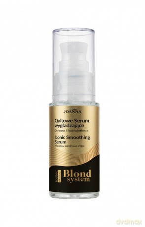 JOANNA Blond System Qultowe serum wygładzające do włosów blond i rozjaśnianych 25 ml