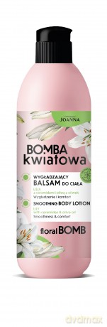 JOANNA Bomba Kwiatowa Wygładzający balsam do ciała Lilia 500 g