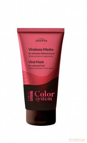 JOANNA Color System Viralowa maska do włosów farbowanych 150 g