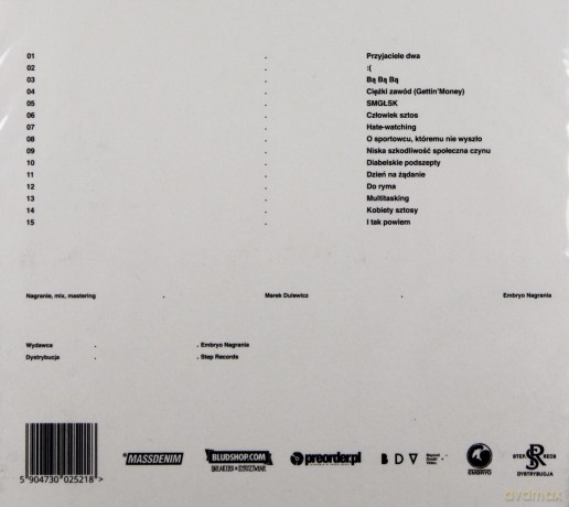 Dwa Sławy: Ludzie Sztosy [CD]