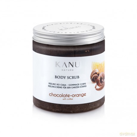 KANU Peeling do ciała 350g Czekolad.-Pomar.z kawą
