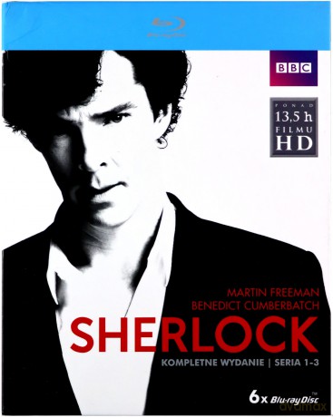 Sherlock seria 1-3 (BBC) [BOX] [6xBlu-Ray] 