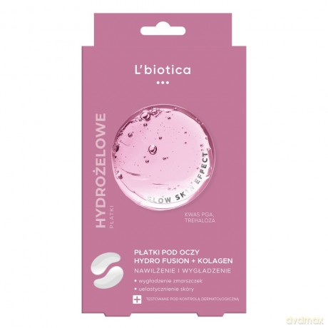 LB L`biotica Płatki p/oczy hydrożelowe Kolagen