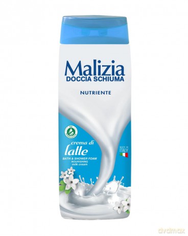 MALIZIA Żel pod prysznic i do kąpieli Crema Di Latte 300 ml