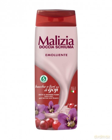MALIZIA Żel pod prysznic i do kąpieli Kwiaty i Jagody Goji 300 ml