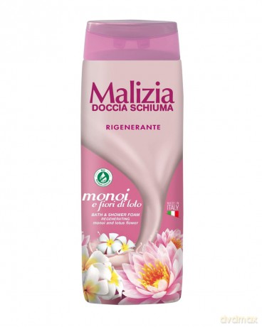 MALIZIA Żel pod prysznic i do kąpieli Monoi i Kwiat Lotosu 300 ml
