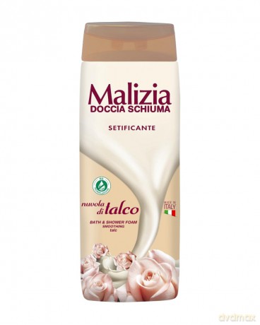 MALIZIA Żel pod prysznic i do kąpieli Nuvola di Talco 300 ml