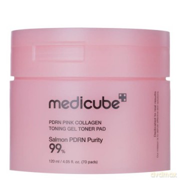 MEDICUBE PDRN Pink Gel Toner Pads płatki 70szt