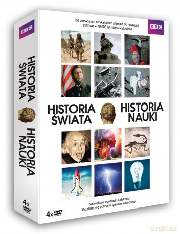 Historia świata + Historia nauki (BBC) [BOX] [4DVD] 