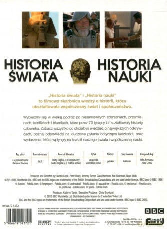 Historia świata + Historia nauki (BBC) [BOX] [4DVD] 