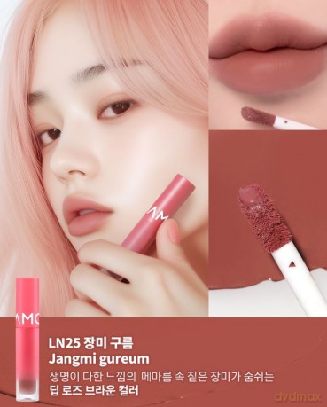 MOOLDA Nudie Cloud Velvet Tint do ust LN25 Jangmi gureum
