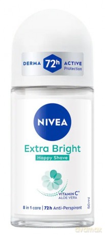 NIVEA Antyperspirant w kulce dla kobiet Extra Bright Happy Shave 50 ml