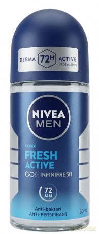 NIVEA MEN Antyperspirant w kulce dla mężczyzn Fresh Active, 50 ml