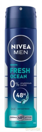 NIVEA MEN Dezodorant w sprayu dla mężczyzn Fresh Ocean 150 ml