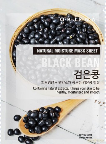 ORJENA Maska w płachcie Black Bean