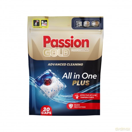 PASSION GOLD Tabletki do zmywarki Plus 30szt.