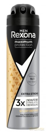 REXONA Men Sport Defence Extra Strong Antyperspirant w sprayu dla mężczyzn, 150 ml